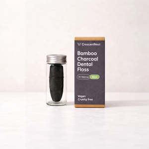Sustainable Oral Care: Bamboo Charcoal Dental Floss
