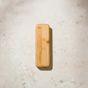 Sustainable Oral Care: Bamboo Travel Case