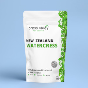 Cress Valley: Cress Valley Watercress Powder 100g | Proudly 100% Grown and Produced in New Zealand