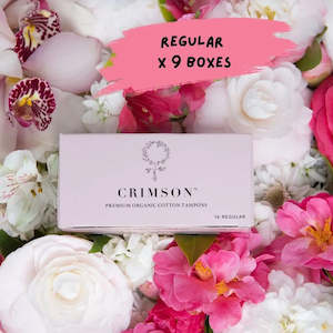 6 Month Supply: Regular Organic Cotton Tampons - 6 Month Supply