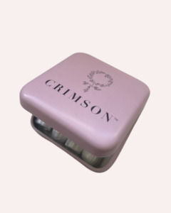 Products: Crimson Compact Tampon Purse Tin