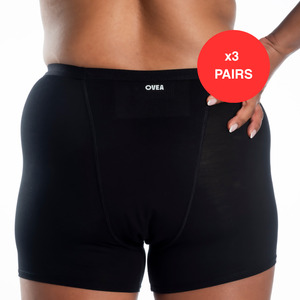 Period Underwear: Super Flow Boyshorts (3 Pairs)