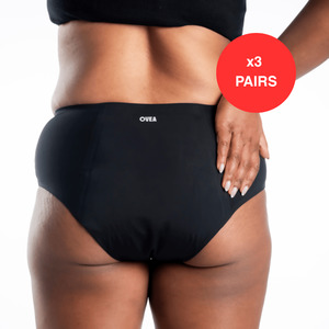Period Underwear: High Waist Seamless  - Multi-Value Pack (3 pairs)