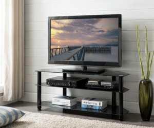 Ace: Ace TV Glass Cabinet - 150cm