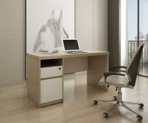 Lucy Desk Ash White
