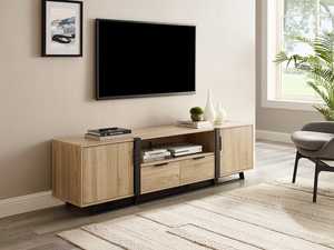 Entertainment Units: Capri TV Cabinet - Light Oak