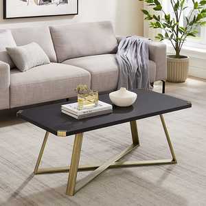 CAPRI Coffee Table - Black and Gold