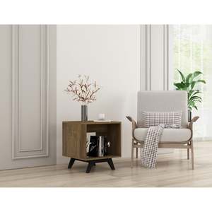 Coffee Tables: Metro End Table - Dark Oak