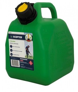 Products: SCEPTER 5L/1.25Gal 2-STROKE FUEL CONTAINER Collingwood Cross Country