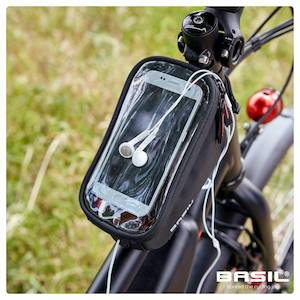 Bags: Basil Sport Design Frame Bag 1L, Black