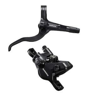 Brakes: SHIMANO BR-MT410 FRONT DISC BRAKE BL-MT401 RIGHT