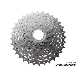 Cassettes: CS-HG400 CASSETTE 11-34 ALIVIO 9-SPEED