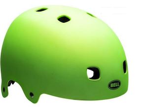 Kids Helmets: Bell Segment Helmet Lime
