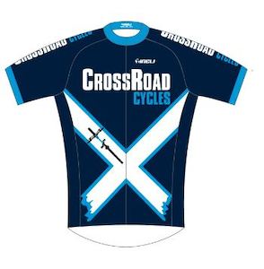 Mens Tops: CRC 19 Mens Race Jersey QuickDry Waffle