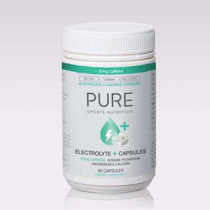 Nutrition: Pure Electrolyte Replacement Capsules 80 caps