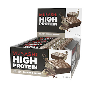 Nutrition: Musashi High Protein Bars