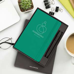 Branded Merchandise: Moleskine Notebook and Pen Gift Set