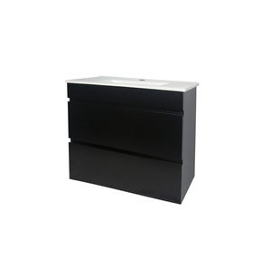 OJOS 600 Slim Wall Hung Vanity – White/Black/Beige Grain/Caramel Mocha/Royal Oak