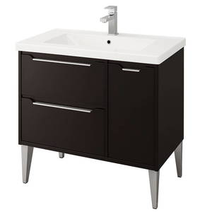 Wanaka 1200 Coffee Red Wall Hung Vanity