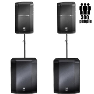 Products: Sound System 300 – Up To 300 People