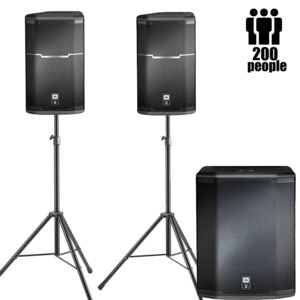 Products: Sound System 200 – Up To 200 People