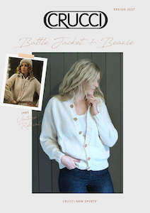 Crucci Knitting Pattern 2027 Battle Jacket & Beanie