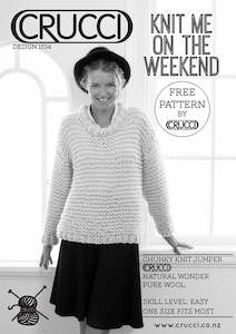 Free Patterns: Chunky Knit Jumper [FREE DIGITAL PATTERN]