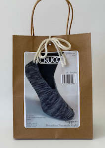 Homewares: Decadent 14ply Slippers Knitting Kit