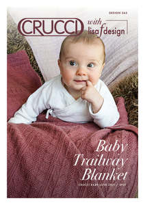 Homewares: Crucci + LisaF Knitting Pattern 263 Baby Trailway Blanket