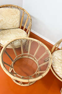 Vintage Homeware Online: Vintage Round Cane Table