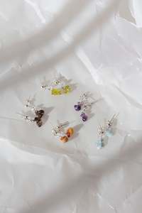 Gifts They Will Love: Gem Stone Drop Earrings