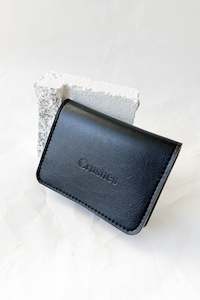 Vegan Leather Wallet - Black