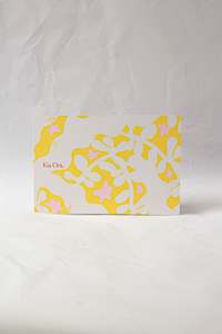 Set of 6 Kia Ora Postcards - Yellow