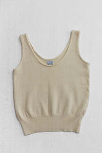 Under 50: Retro Knit Singlet (XS-S)