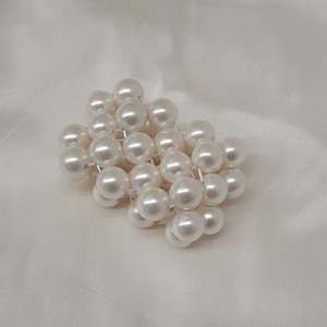 Hair Pieces: Charlie - crystal pearls hair tie for ponytail