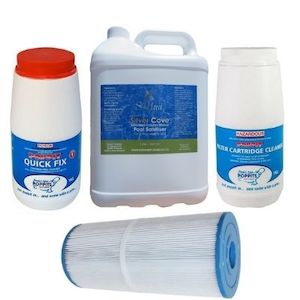 Chlorine Free Chemicals: Cedar Hot Tub Starter Pack