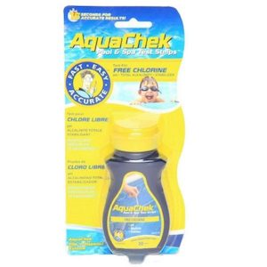 AquaChek Pool and Spa Test Strips – Yellow (Chlorine)