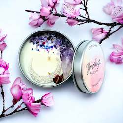 Candles Soy Melts: Amethyst Crystal Candles