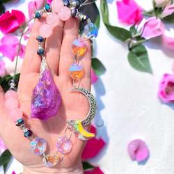 Sun Catchers: Aura Quartz Sun Catcher #6