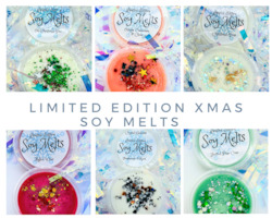 Candles Soy Melts: Xmas  Collection LIMITED Edition Soy Shot Pots