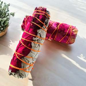 Products: White Sage With Rose.