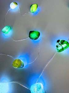 Usb Light Bases: Crystal Lights Green Agate 2M