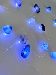 Usb Light Bases: Crystal Lights Blue Agate 2M