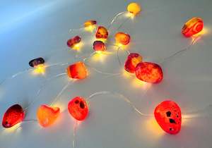 Usb Light Bases: Crystal Lights Pink Agate 2M