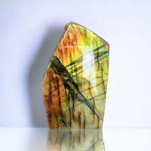 Tumbled Polished Stones: Labradorite semi Polished 332g