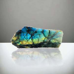 Tumbled Polished Stones: Labradorite Semi Polished 248g