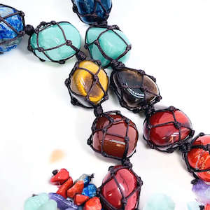 Key Rings: Crystal Chakra Hangers