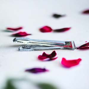 White Sage Smudge Supplies: Small Charcoal Holders/Tongs.