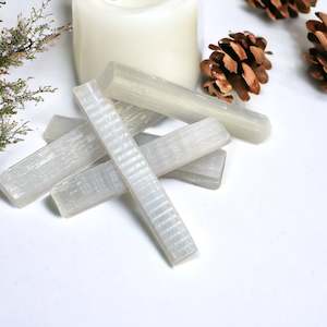 White Sage Smudge Supplies: Selenite Wand 14cm