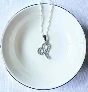 Jewellery: Zodiac charm pendant (chain)